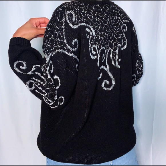 Vintage Beaded Sweater by Rose - Picture 2 of 2